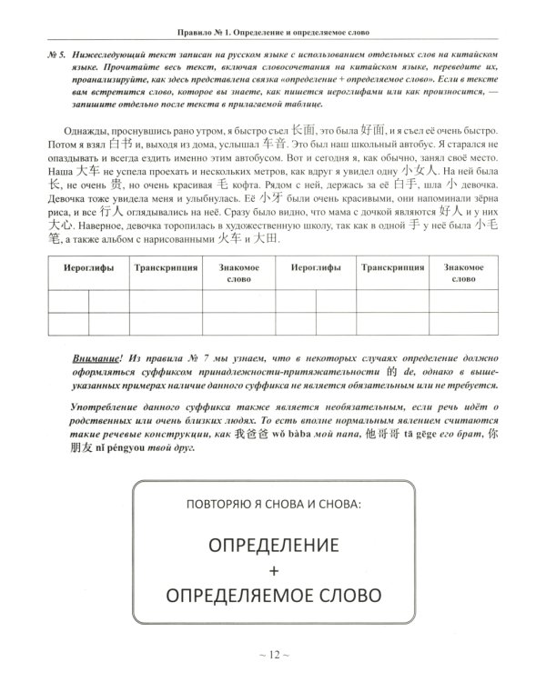 Элементарная грамматика китайского языка (с пояснениями и упражнениями). 4-е изд., испр. и доп