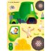 Make a Picture Sticker Book. Trains, Trucks & Tractors
