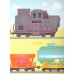 Make a Picture Sticker Book. Trains, Trucks & Tractors