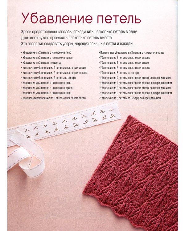 Японские узоры для вязания спицами: 125 мотивов - 125 технических приемов