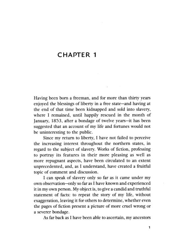 12 Years a Slave: A True Story