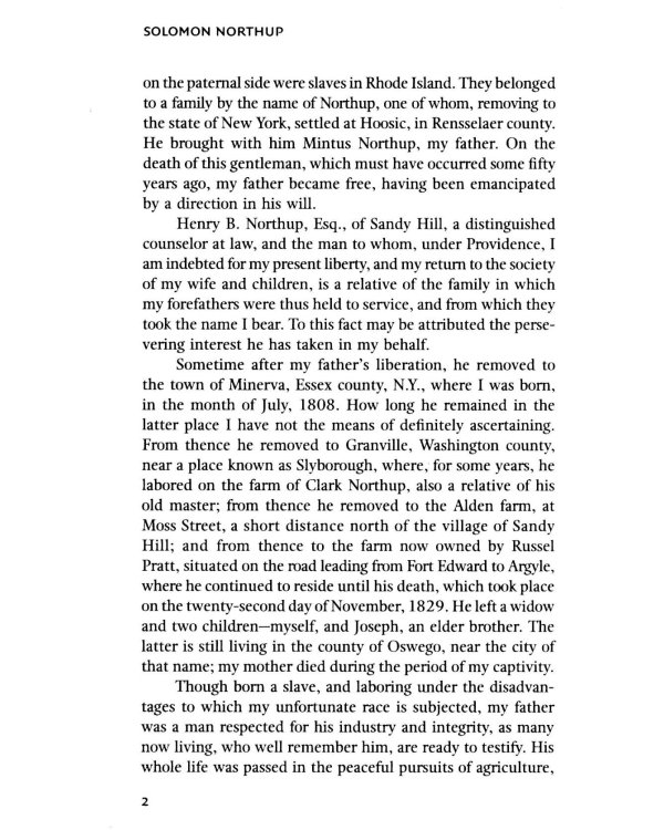 12 Years a Slave: A True Story