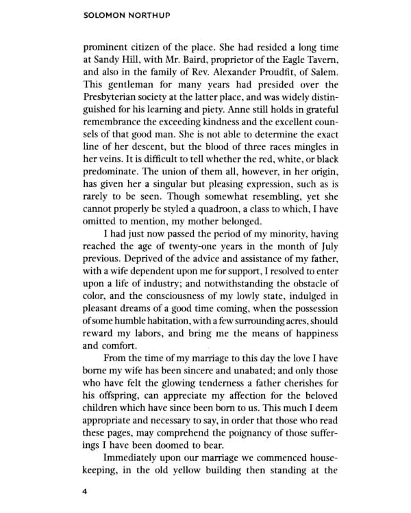 12 Years a Slave: A True Story