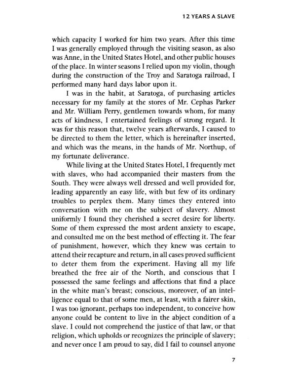 12 Years a Slave: A True Story