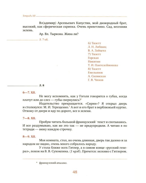 Дневник мыслей 1943-1957. Т. 5. Ноябрь 1951- июнь 1953