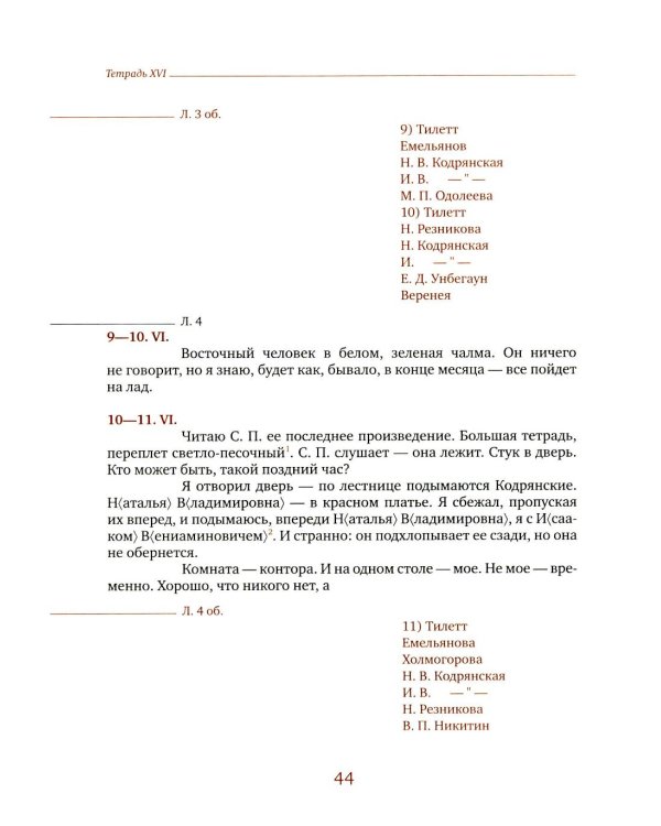 Дневник мыслей 1943-1957. Т. 6. Июнь 1953 - ноябрь 1954