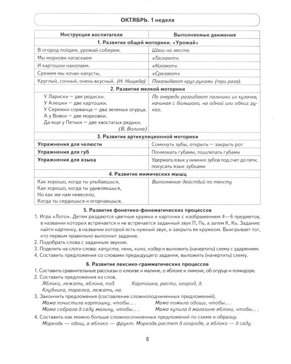 Говорим правильно в 6-7 лет. Тетрадь 1 взаимосвязи работы логопеда и воспитателя в подготовительной к школе логогруппе