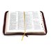 Библия 057 MZTiG ИИЖ (Бордовая Madras 2024) на молнии