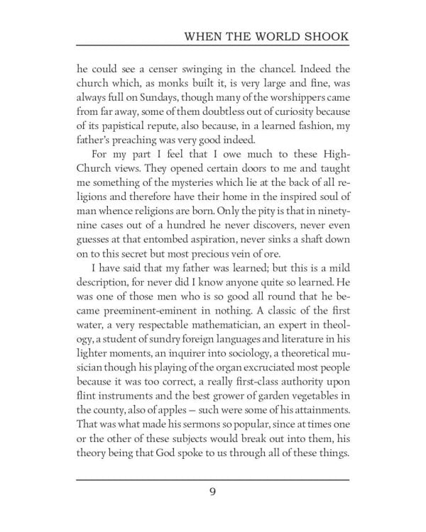 When the World Shook = Когда мир встряхнулся: на англ.яз