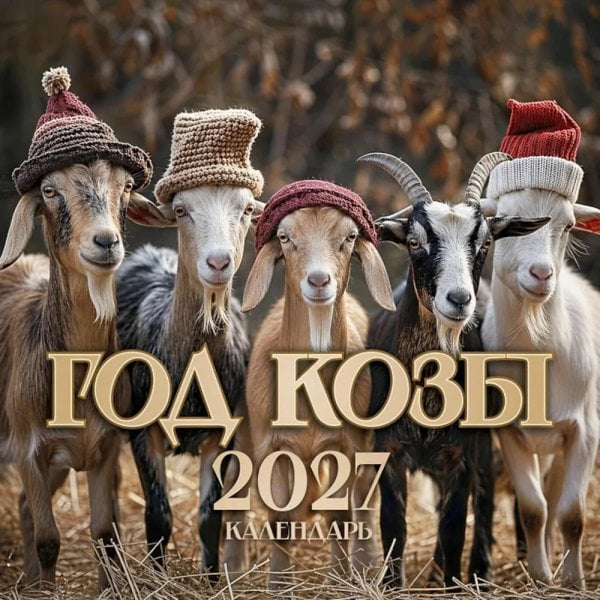 Обложка книги «Календарь настенный: Символ года 2027: "Год Козы"» — None, ISBN 9785171866419