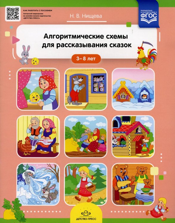 Алгоритмические схемы для рассказывания сказок (3-8 лет)