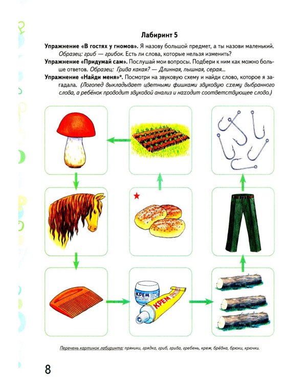 Автоматизация звука "Рь" в игровых упражнениях. Альбом дошкольника.