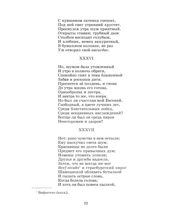 Евгений Онегин: роман в стихах
