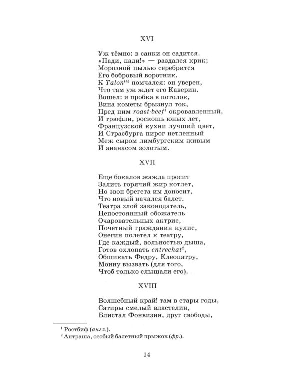 Евгений Онегин: роман в стихах