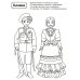 Патриотическая раскраска: Народы России и Народные промыслы (комплект из 3-раскрасок, 4-7 лет)