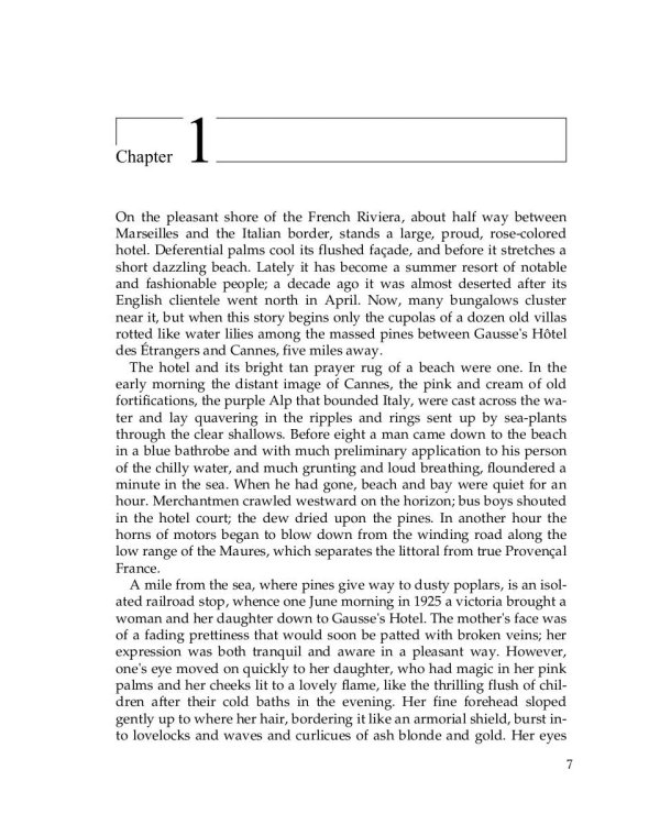 Tender Is the Night: на англ., яз