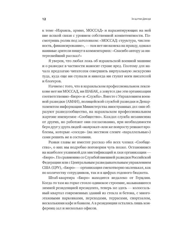 За щитом Давида: Размышления израильского офицера о разведке, армии, людях и о стране