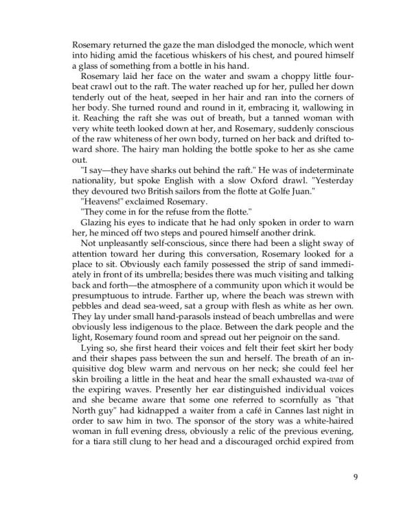 Tender Is the Night: на англ., яз