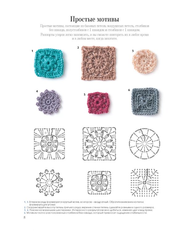 366 идей для вязания крючком от японских дизайнеров! Коллекция схем на каждый день (сиреневая)