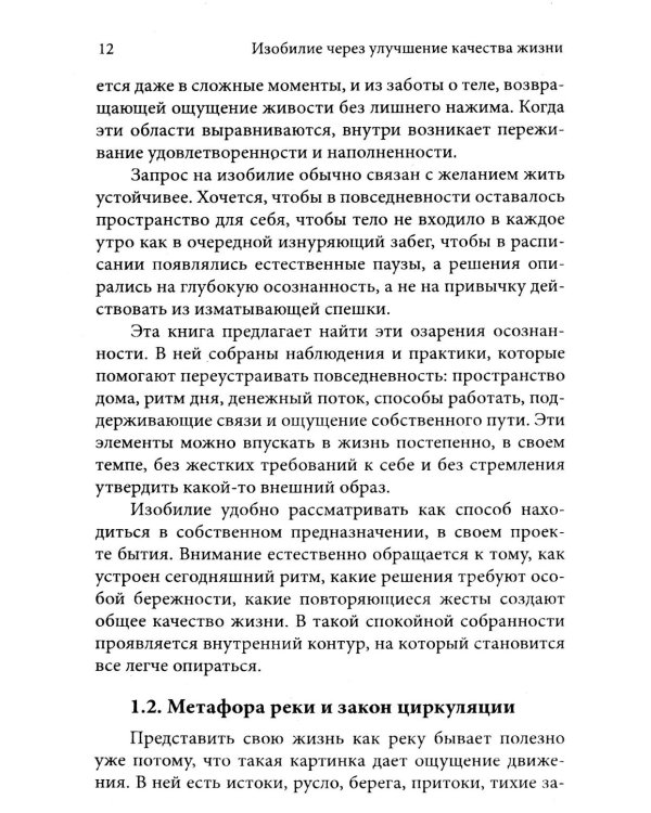 Дополнительное изображение книги «Изобилие через улучшение качества жизни. Как расширить горизонт восприятия»