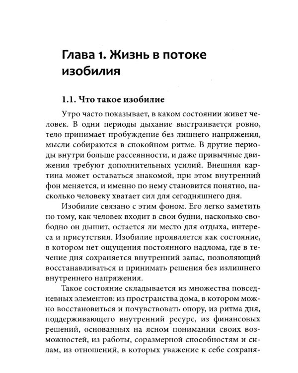Дополнительное изображение книги «Изобилие через улучшение качества жизни. Как расширить горизонт восприятия»