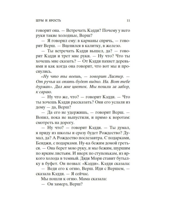 Дополнительное изображение книги «Шум и ярость»
