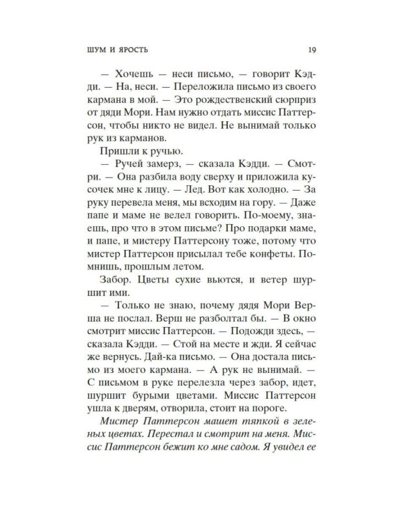 Дополнительное изображение книги «Шум и ярость»
