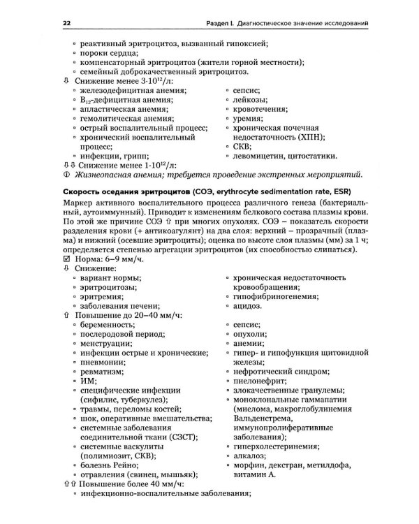 Общая врачебная практика: диагностическое значение лабораторных исследований