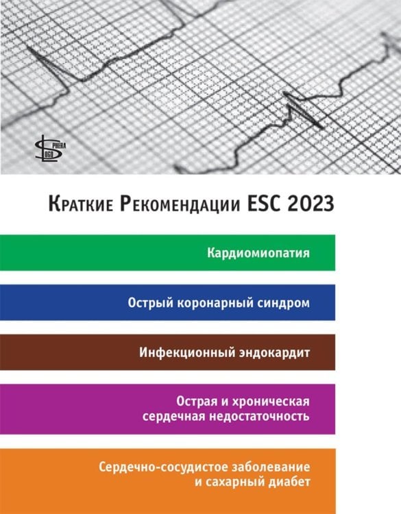 Краткие Рекомендации ESC 2023: кардиомиопатия, острый коронарный синдром, инфекционный эндокардит, острая и хроническая сердечная недостаточность..