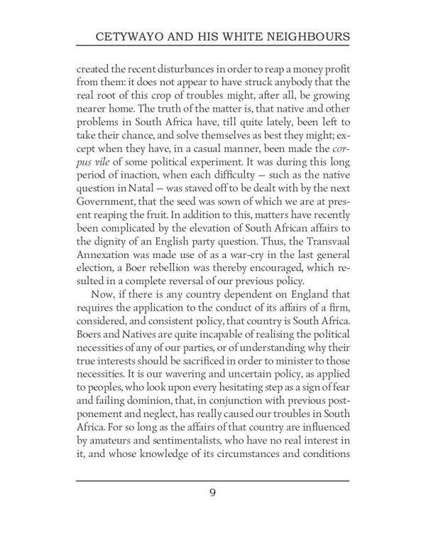 Cetywayo and His White Neighbours = Кечвайо и его белые соседи: на англ.яз