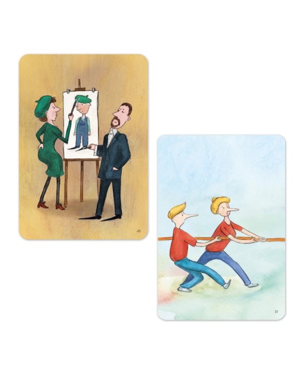 Свой-чужой. Метафора принадлежности (64 карты + инструкция)