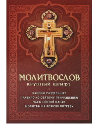 Молитвослов. Крупный шрифт. Каноны раздельные
