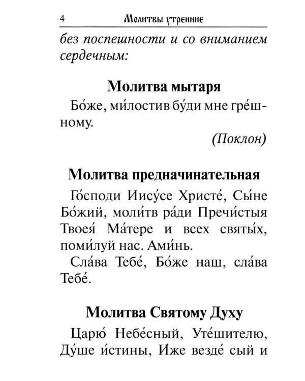 Молитвослов. Крупный шрифт. Каноны раздельные