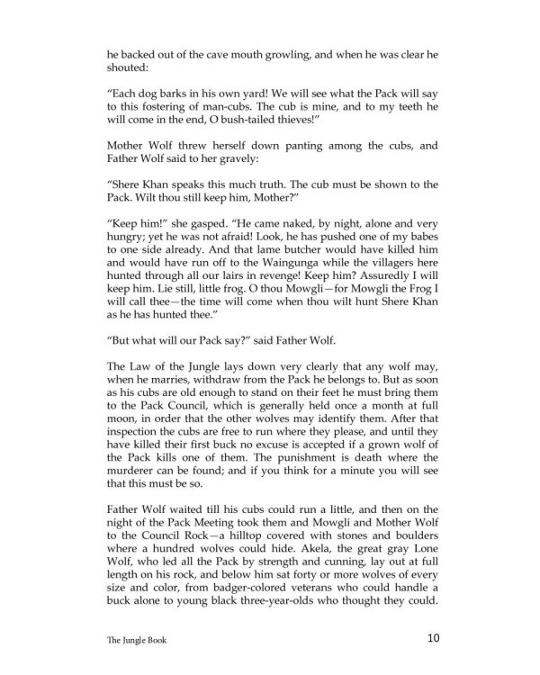 The Jungle Book: на англ., яз