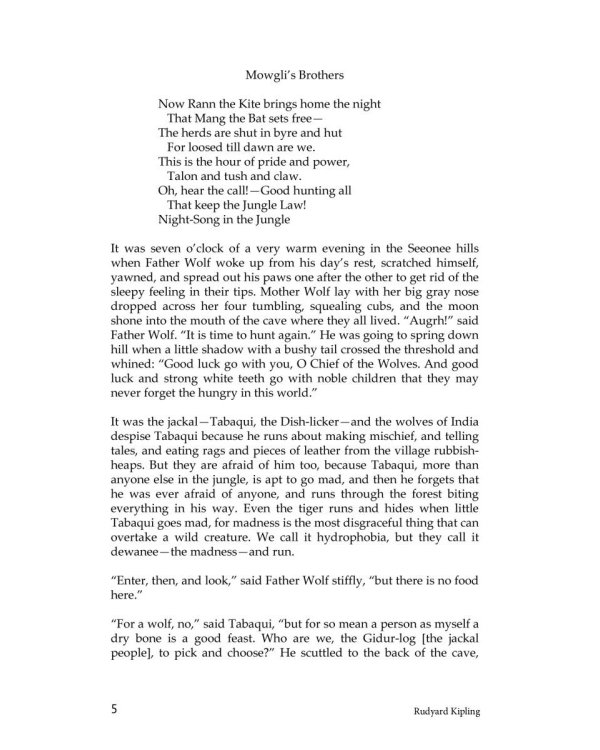 The Jungle Book: на англ., яз