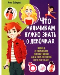 Что мальчикам нужно знать о девочках. Книга о половом воспитании для подростков от 9 до 13 лет