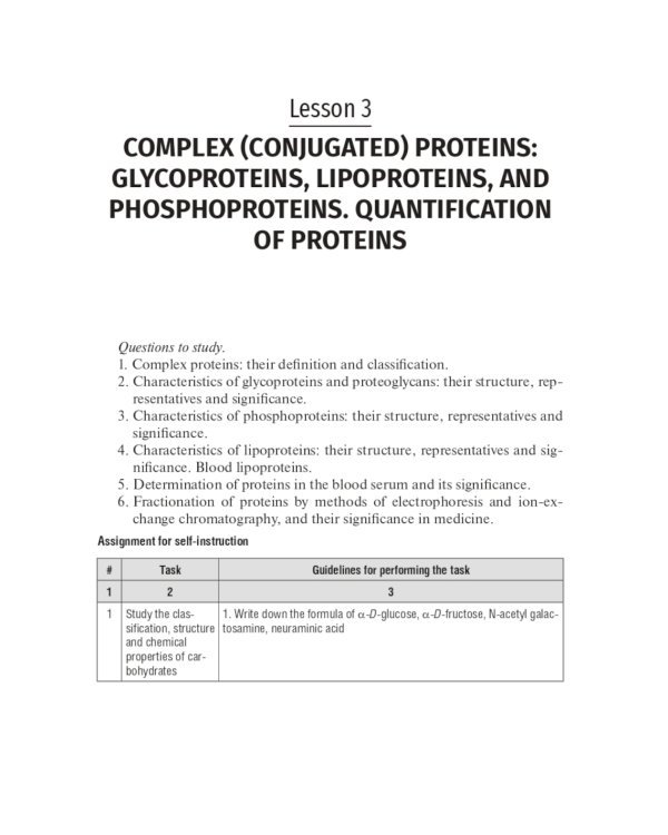 Laboratory Manual on Biological Chemistry. Руководство