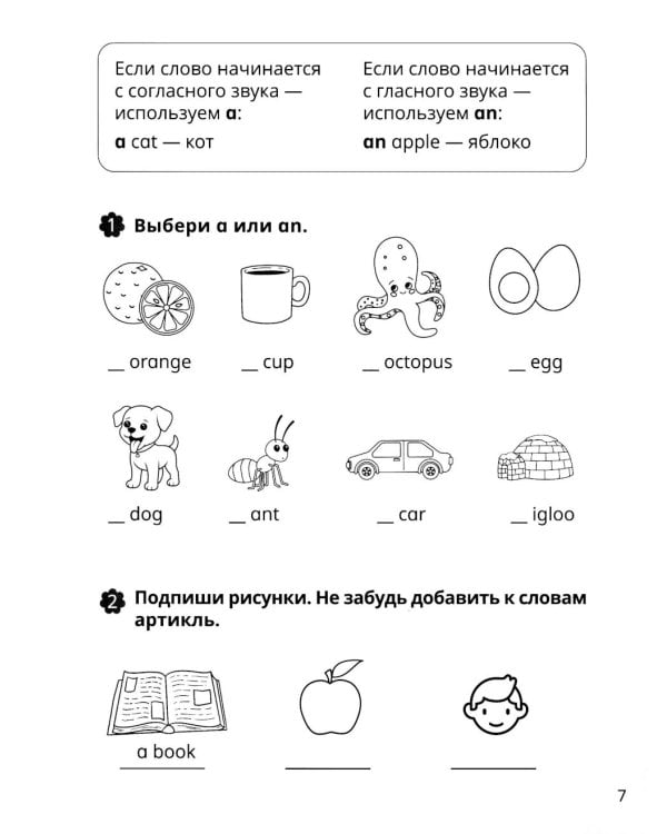 Дополнительное изображение книги «Мои первые английские правила: учимся и играем! Activity Book»