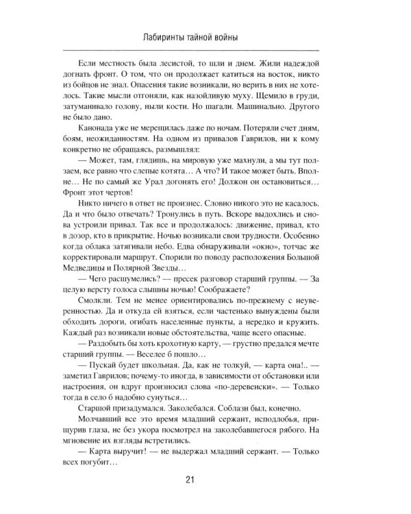 Лабиринты тайной войны: роман-хроника