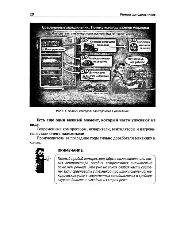 Дополнительное изображение книги «Ремонт холодильников. Просто о сложном. С QR-кодами для перехода к необходимым ресурсам»