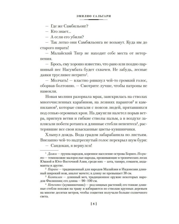 Возмездие Сандокана. Возвращение Момпрачема: романы