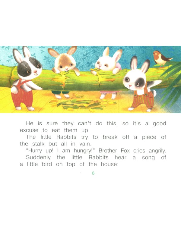 Маленькие крольчата и Братец Лис = The Little Rabbits and Brother Fox: на англ.яз