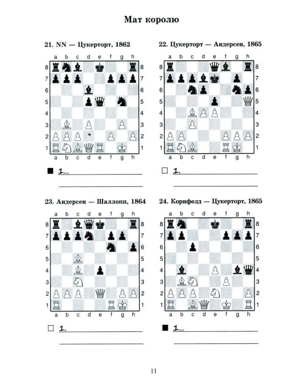 Шахматные комбинации в дебюте для начинающих