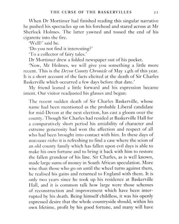 The Hound of the Baskervilles & The Valley of Fear