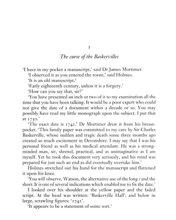 The Hound of the Baskervilles & The Valley of Fear