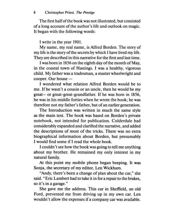 The Prestige = Престиж: книга для чтения на англ. языке.