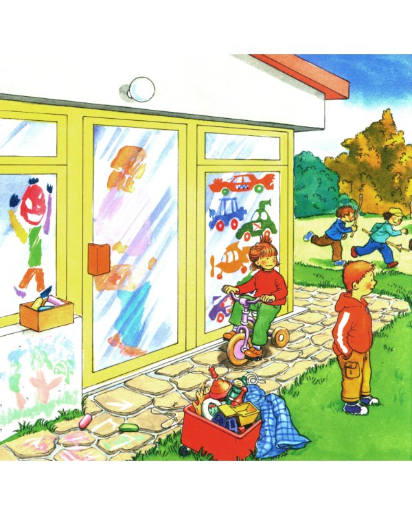 Якоб поранился