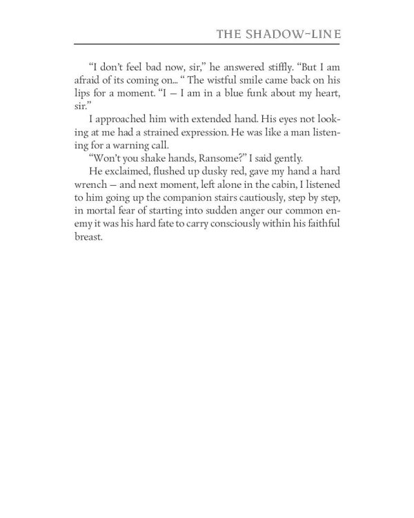 The Shadow-Line = Теневая линия: роман на англ.яз