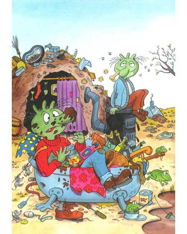 Огрики: Куда хотим, туда летим! Огрики в детском саду (комплект из 2-х книг)