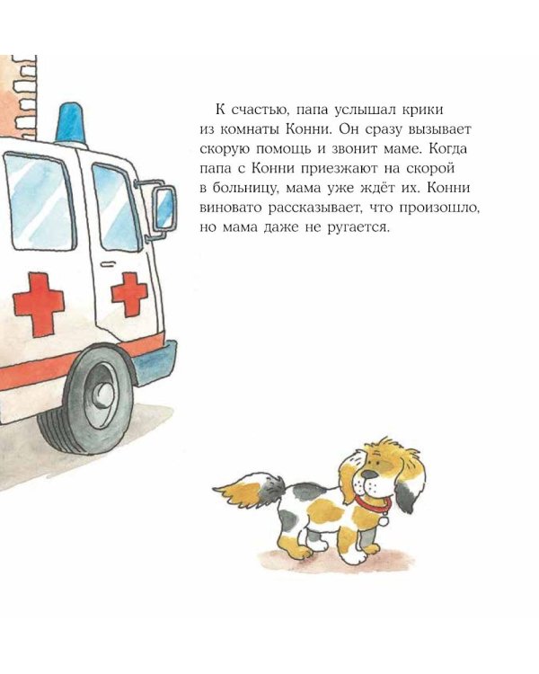 Конни попадает в больницу